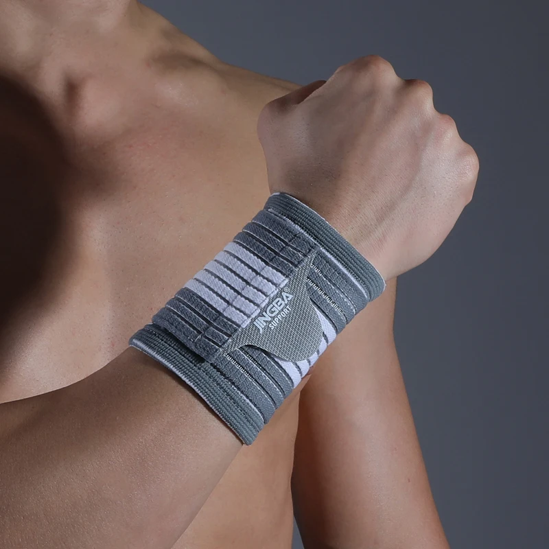 WRELS 1 PC Compression Adjustable Wrist Support Band for Weightlifting Basketball Outdoor Fitness Training Wrist Protection ﻿