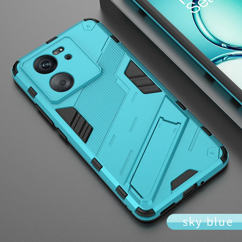 thumbnail image 1 of Shockproof Case For Xiaomi 13T Pro Mi 13 Lite Armor Cover for Redmi Note 12 12S 12C POCO F5 X5 M5 M5S C65 X6 Pro Back Coque, 1 of 5