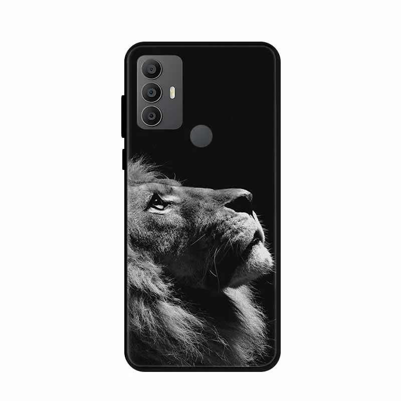 Wolf & Lion Soft TPU Silicone Cartoon Case - Stylish Protective Bumper Coque