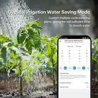 Zigbee/Wifi Automatic Water Timer with Gateway Dual Hose Garden Irrigation Watering System Sprinkler Programmer support Alexa 4