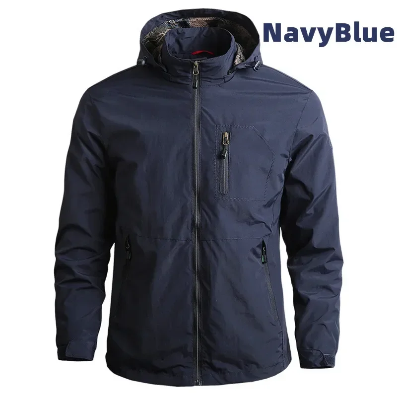 Hot Sale Mens Outdoor Hiking Jackets Summer Military Multi-pockets Tactical Hunting  Fishing Waterproof Hooded Thin Jacket Men - AliExpress