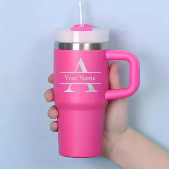 Personalized of Name14 Oz SUS304 Travel Cup Customization Water Bottle with Straw Suitable for Birthday Gifts Sport Water Bottle 1
