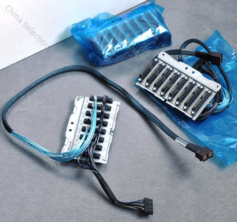 12G Mini SAS Cable 2 SFF8643 To 8 SAS 29P 8482 Server Main Board 2 Tow 8