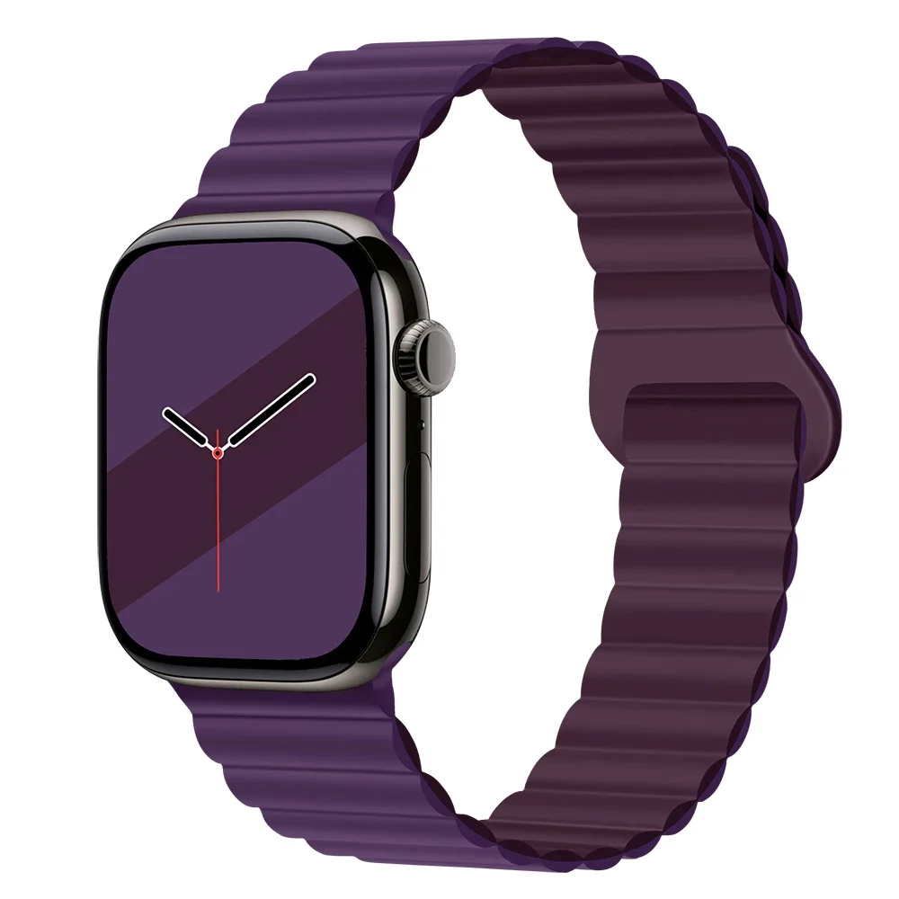 Premium Sports Silicone Magnetic Watch Strap