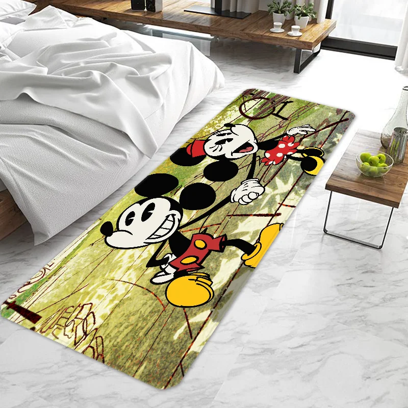 Cartoon Mickey Minnie Mouse Deurmat Entree Deurmat Antislip Wasbaar Keuken Tapijt Woonkamer Gang Tapijten Deurmatten Bathro