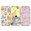 Disney Winnie the Pooh Wallet Cartoon Piglet Eeyore Tigger Womens Blocking Leather Zip Around Wallet Long Purse Credit Card 4