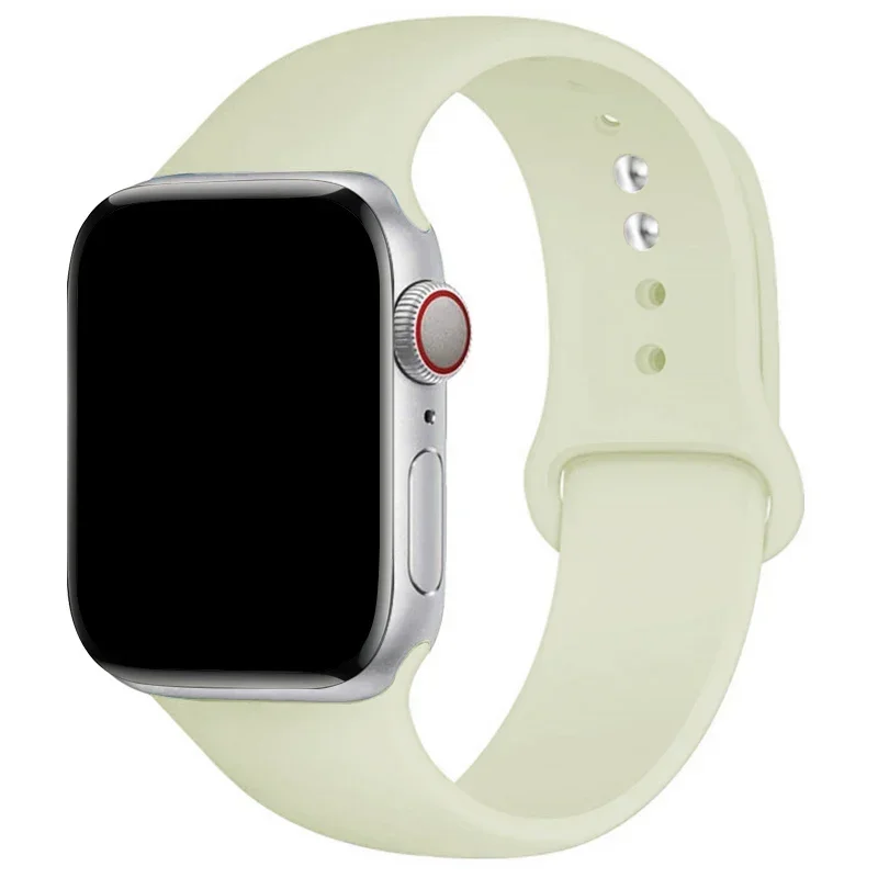 Silicone Sports Band for Smartwatch - Adjustable Loop Bracelet