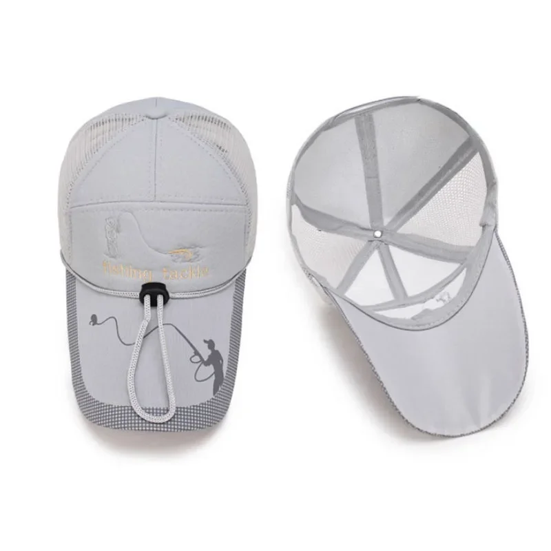 Fisherman Hat Fishing Hats Sun Hats Fishing Hat Cap Outdoor Sports Hats Hiking Visor UV Protection Men Women Adjustable Breathable Golf Caps