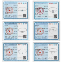 Bracelet Silver 925 Original 17-20CM Star Moon Sun Four Leaf Clover Green Zircon Bracelets Fit DIY Charms Birthday Jewelry Gifts - Image 5