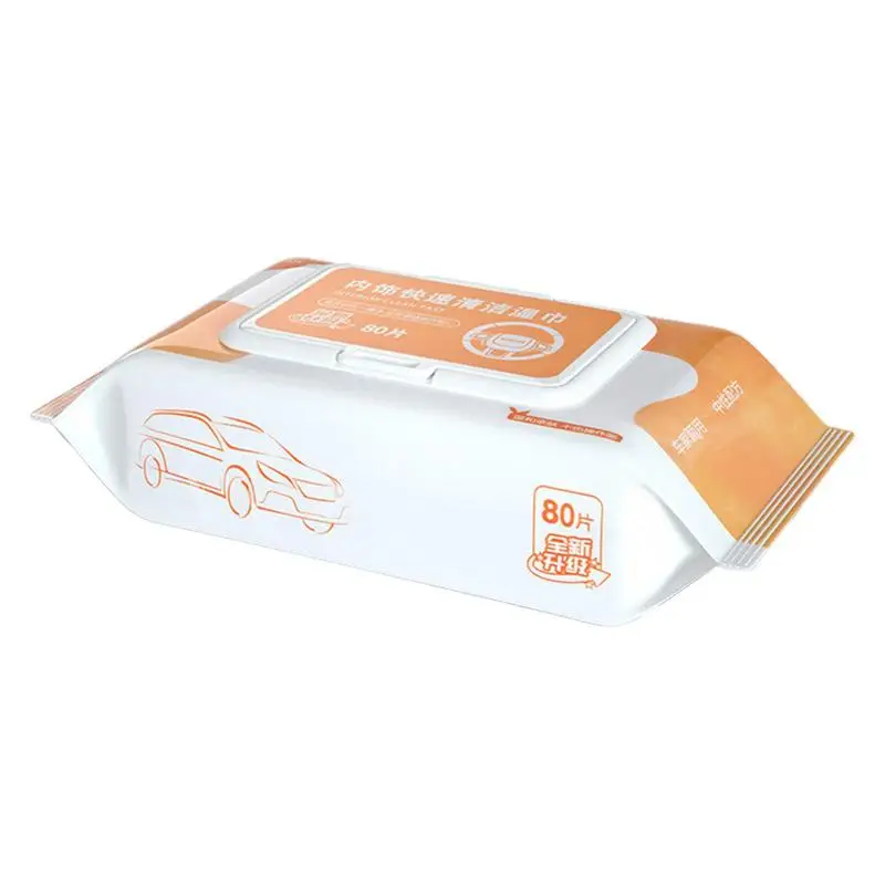 

Car Wipes Interior Cleaning Car Leather Interior Stains Removal Wipes Car Cleaner Wipes For Windshield Rearview Mirror Glass