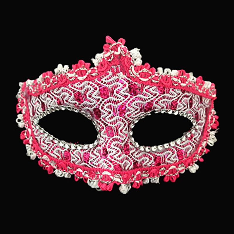 Maschera Veneziana Carnevale - Sexy Per Donna E Uomo, 18x8 Cm - Foto 7