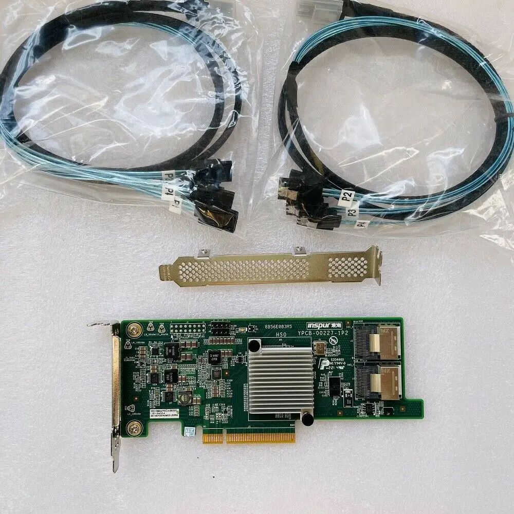 INSPUR 9207-8i 6Gbps HBA LSI FW:P20 IT Mode ZFS FreeNAS unRAID 2* SFF-8087 SATA sas hba sas hba card