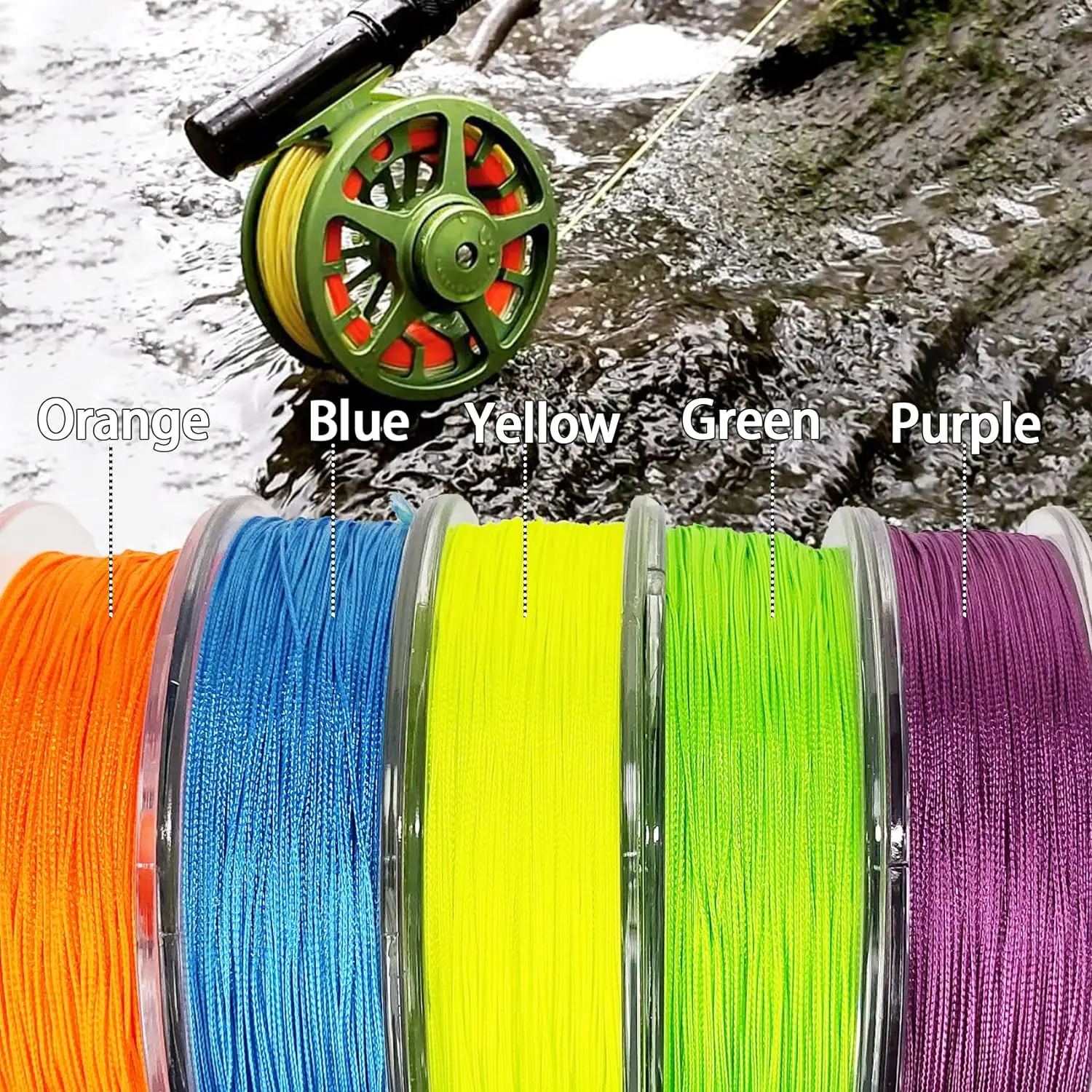 20/30lbs Line Backing Fishing Trout Line & Loop Dacron 8 Braided Fly Fishing  Line Backing Braided Wire Pesca Iscas Fish Tackle - AliExpress