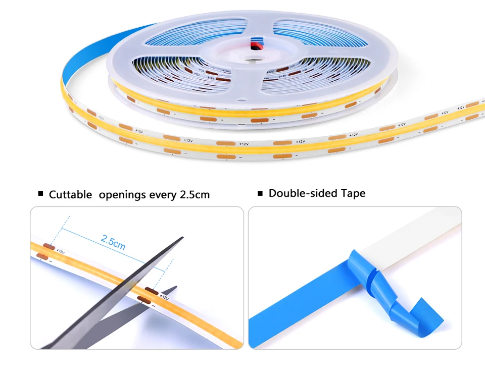 Description Picture 4 of itemCOB Led Under Cabinet Lights Touch / Hand Sweep Sensor LED Lamp For Kitchen Bedroom Night Light Bed Lamps Luminaria Lighting