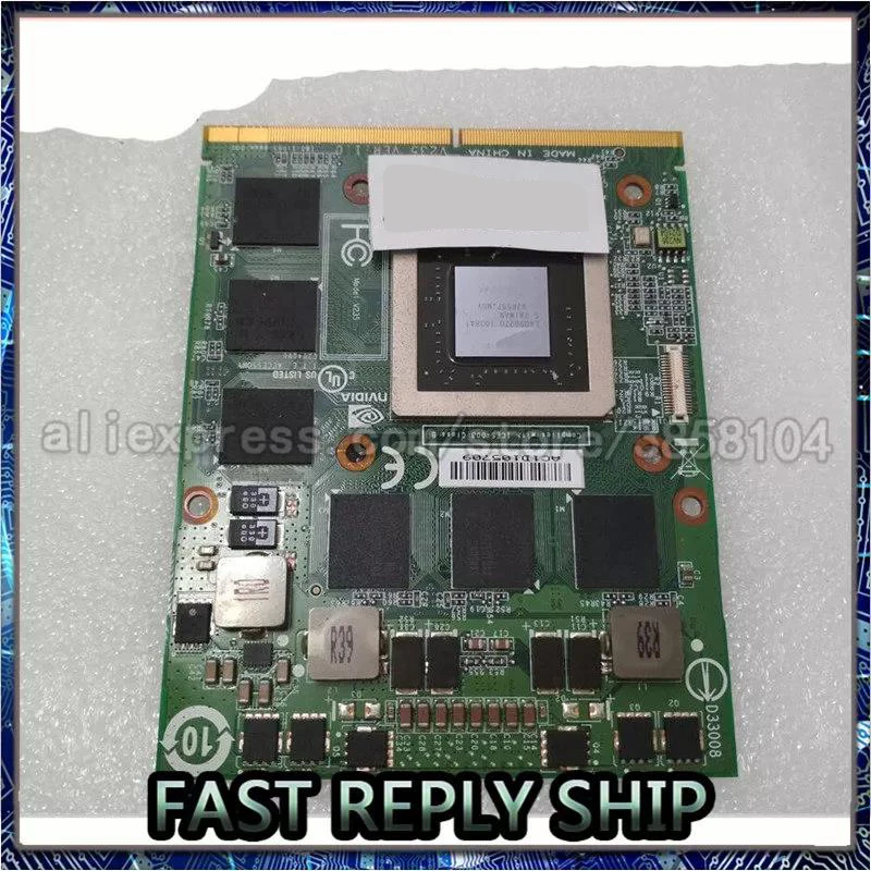 

Видеокарта GTX 460M GTX460M CN-0479NV DDR5 1,5 ГБ VGA для Dell M15X M17X M18X