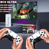 Игры 40000+/50000, игровая консоль M15 Ultra, хранилище 128 ГБ, беспроводной контроллер, выход HD, эмулятор PS1, портативный порт для двух игроков — изображение 5