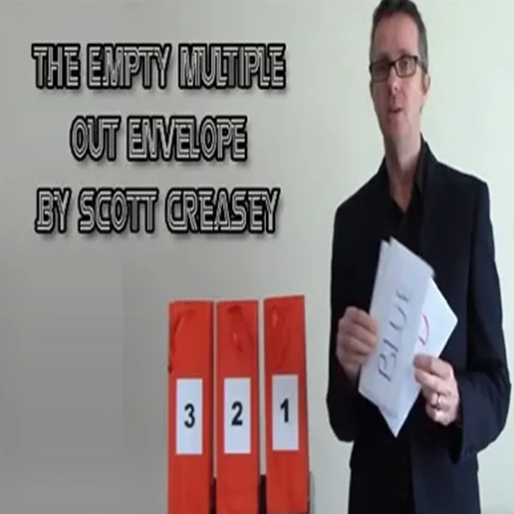 

The Empty Multiple Out Envelope by Scott Creasey (Instant Download)