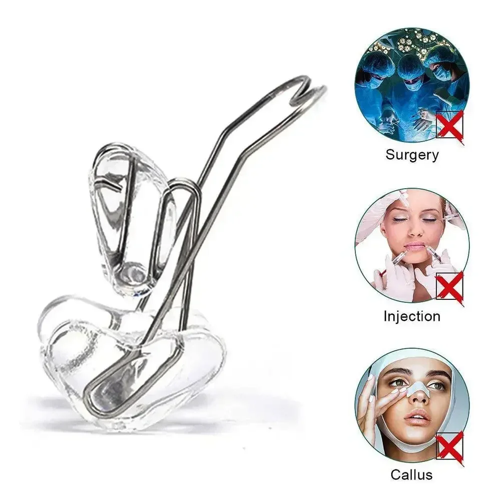 U-shaped Beautiful Nose Clip Beautiful Nose Clip for Nose 3D Nose Bridge Heightening Device Narrow Alar Nose Correction Device 3