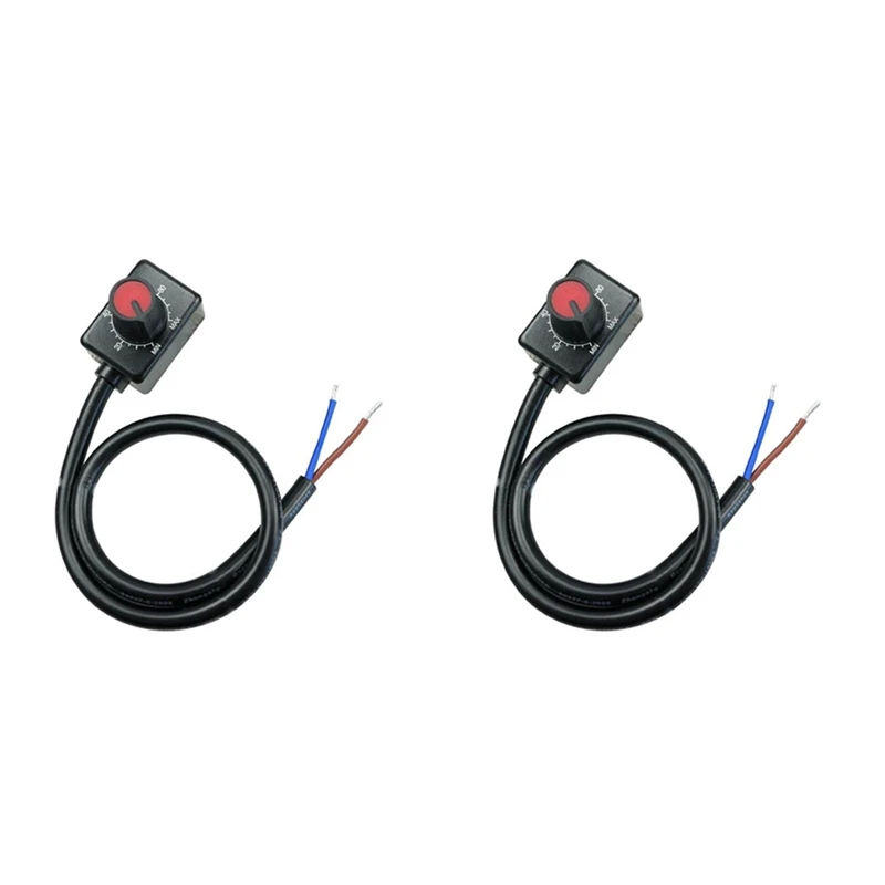 Dc 0/1-10V Manopola Led Dimmer, Dimmer Passivo A Bassa Tensione Pwm Dimmer Per Driver Led Elettronico Dimmerabile 0-10V O 1-10V 2Pc