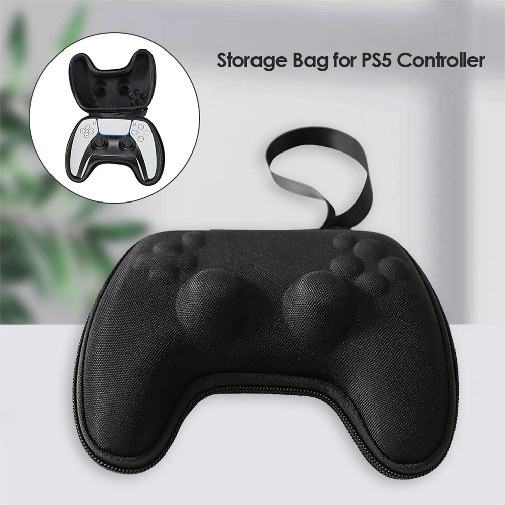

Shockproof EVA Controller Bag Lightweight Game Playing Elements for Play Station 5 PS5 Gamepad Protective Case