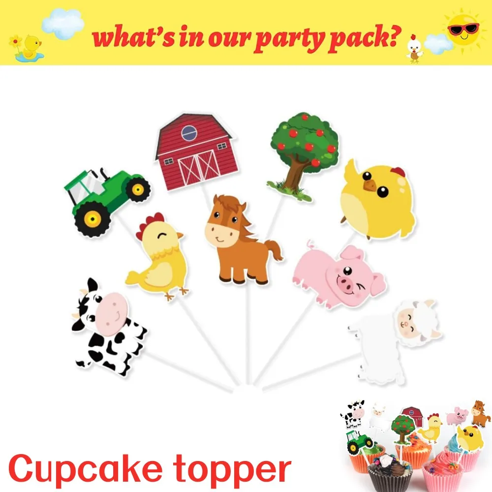 Cake topper-27pcs