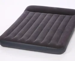 Colchón inflable doble Flocado de lujo a prueba de explosiones, cama de aire para acampar, gran oferta