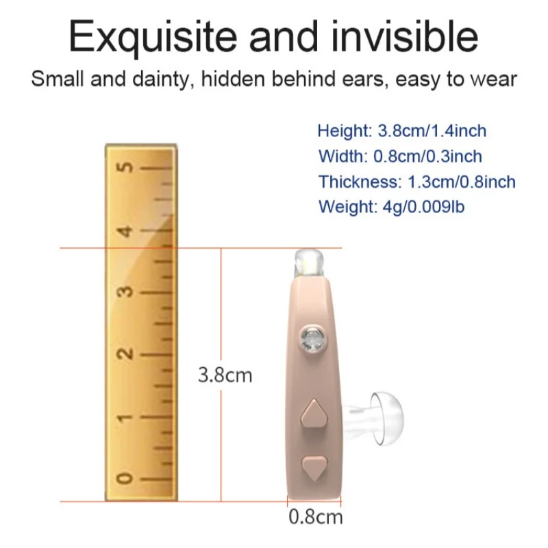 Elderly Deaf Rechargeable Digital High-Power Hearing Aid Sound Amplifier, Intelligent Noise-Cancelling Headphones Volume Amplifi 6