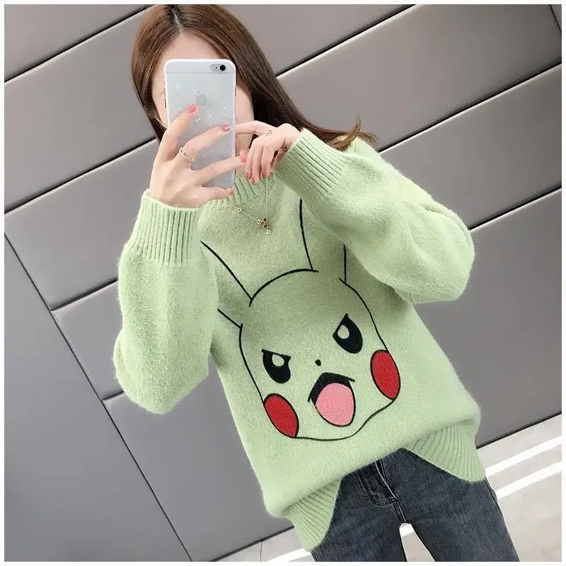 Pokemon Sweater Pullover Pokemon Sweater Women Animation