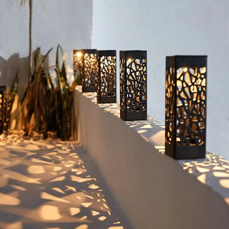 

LED Solar Street Light Waterproof Outdoor Solar Light for Garden/landscape/courtyard/yard/driveway/sidewalk Garden Street Light