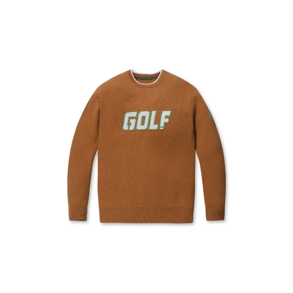 Mew Upgrade Your Autumn Style: High-end and Simple Men's Knitted Sweater, Fashionable and Versatile Design, Showing Trendy Charm