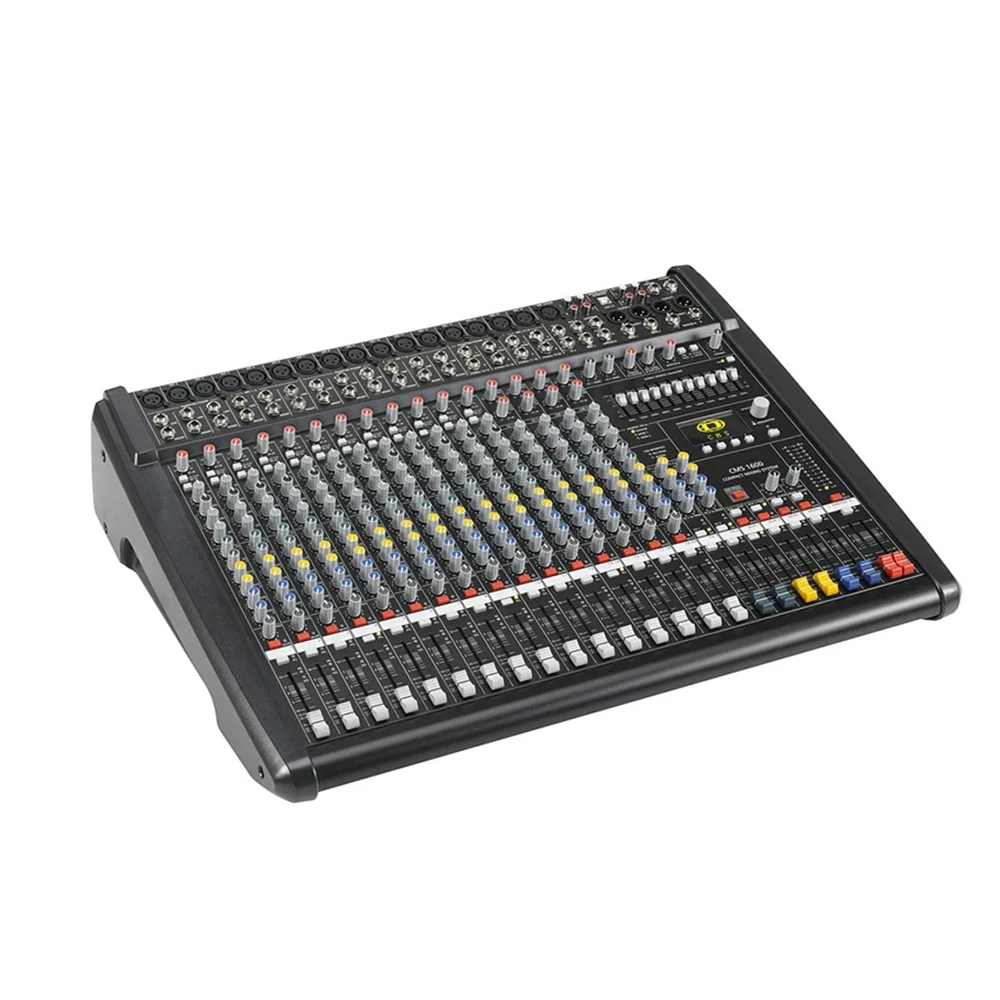 Dynocord Powermate 1600-3 Mixer OLED Screen 16 Channel Mixer Power Amplifier 1200Watt X2 Mixing Console