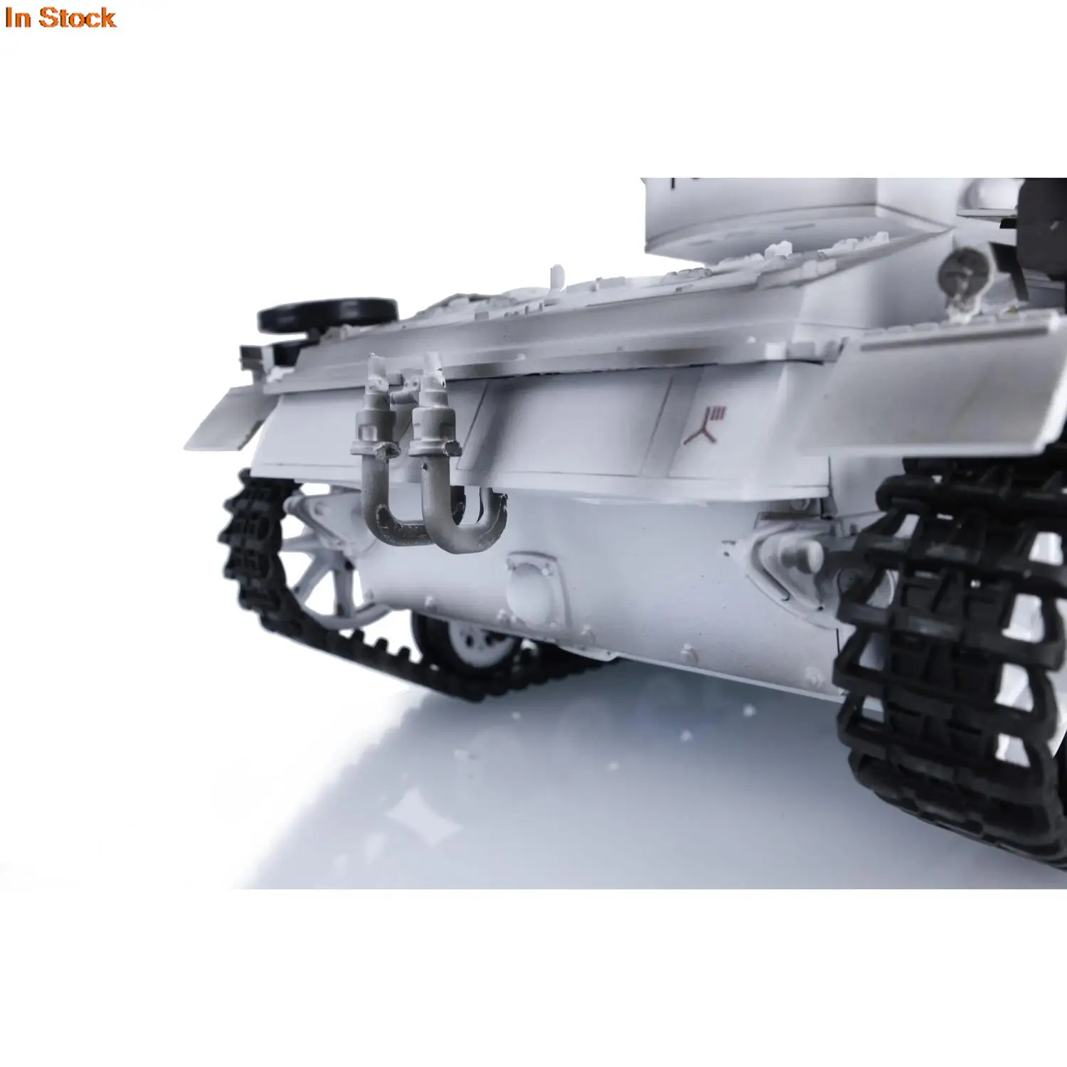 1/16 2.4G Heng Long 7.0 Panzer III H RC FPV Tank 3849 360° Turret Gearbox Metal Barrel Smoke Unit BB Pellets Army Toys TH17371 6