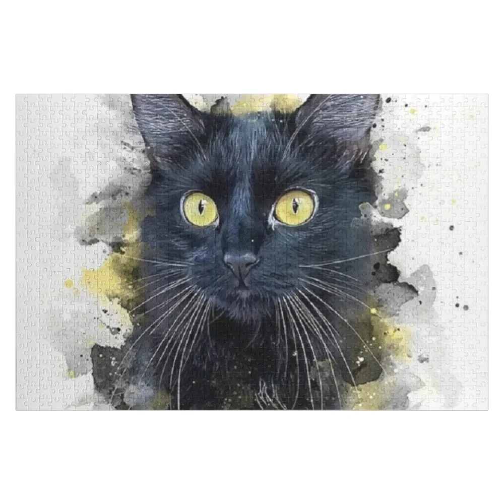 

cat design art Jigsaw Puzzle Custom Gift Iq Photo For Children Puzzle