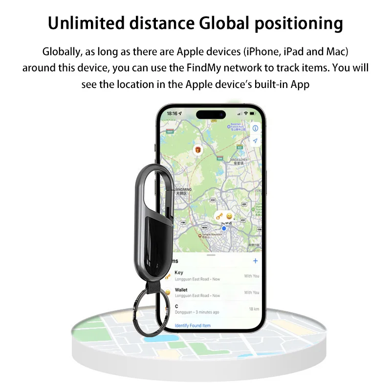 Keychain Anti Loss Device Airtag Anti Loss Device Findmy Finds thumbnail 5
