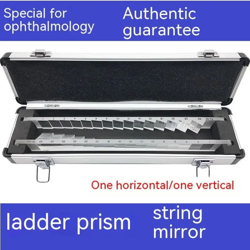 

Клиновидная Призма Оптическое стекло офтальмологическая косоглазия обследование косоглазия мерный набор призмов