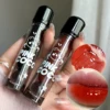 PINKCOCO Bear Dudu mirror lip glaze does not fade mirror water gloss lip gloss lipstick 1