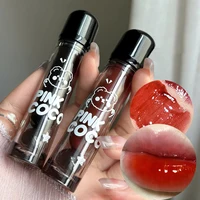PINKCOCO Bear Dudu mirror lip glaze does not fade mirror water gloss lip gloss lipstick 1