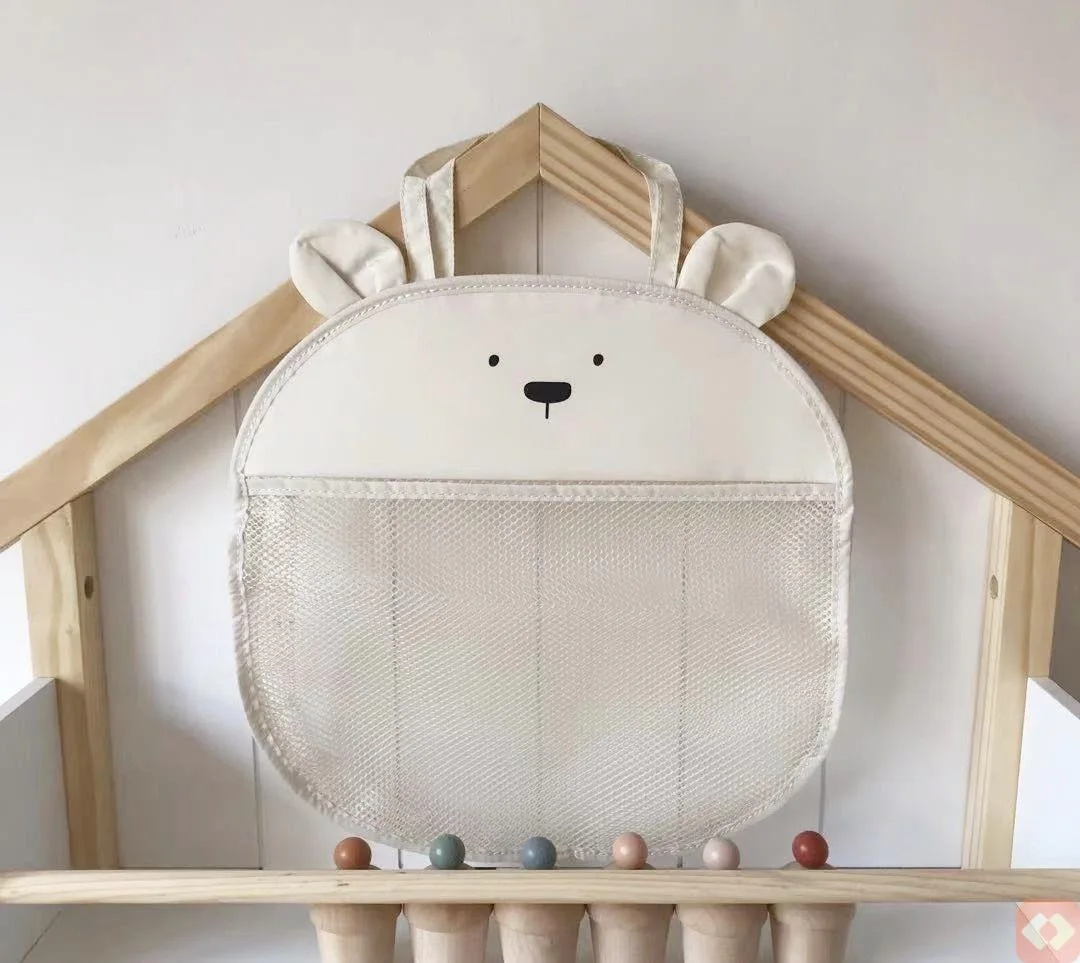 

insKorean baby bath hanging bag, children's water play toys storage hanging bag, toiletries sundries net bag