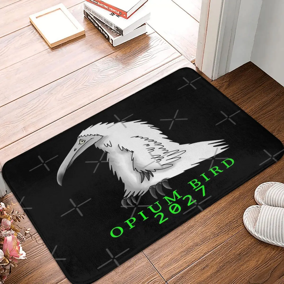 

Ковер Opium Bird 2027 60x40 см, полиэстер, напольные коврики, ретро практичный домашний декор