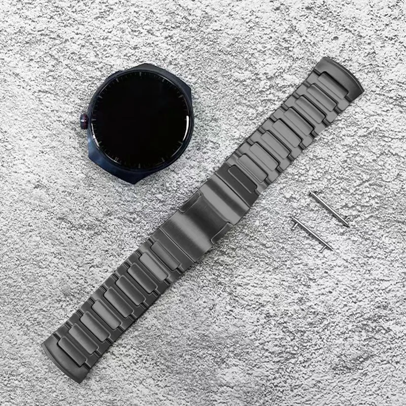 Original No Gaps Luxury Titanium Alloy Strap For Huawei Watch 4 Pro Metal Bracelet For Huawei Watch 4 Pro Business Band Correa