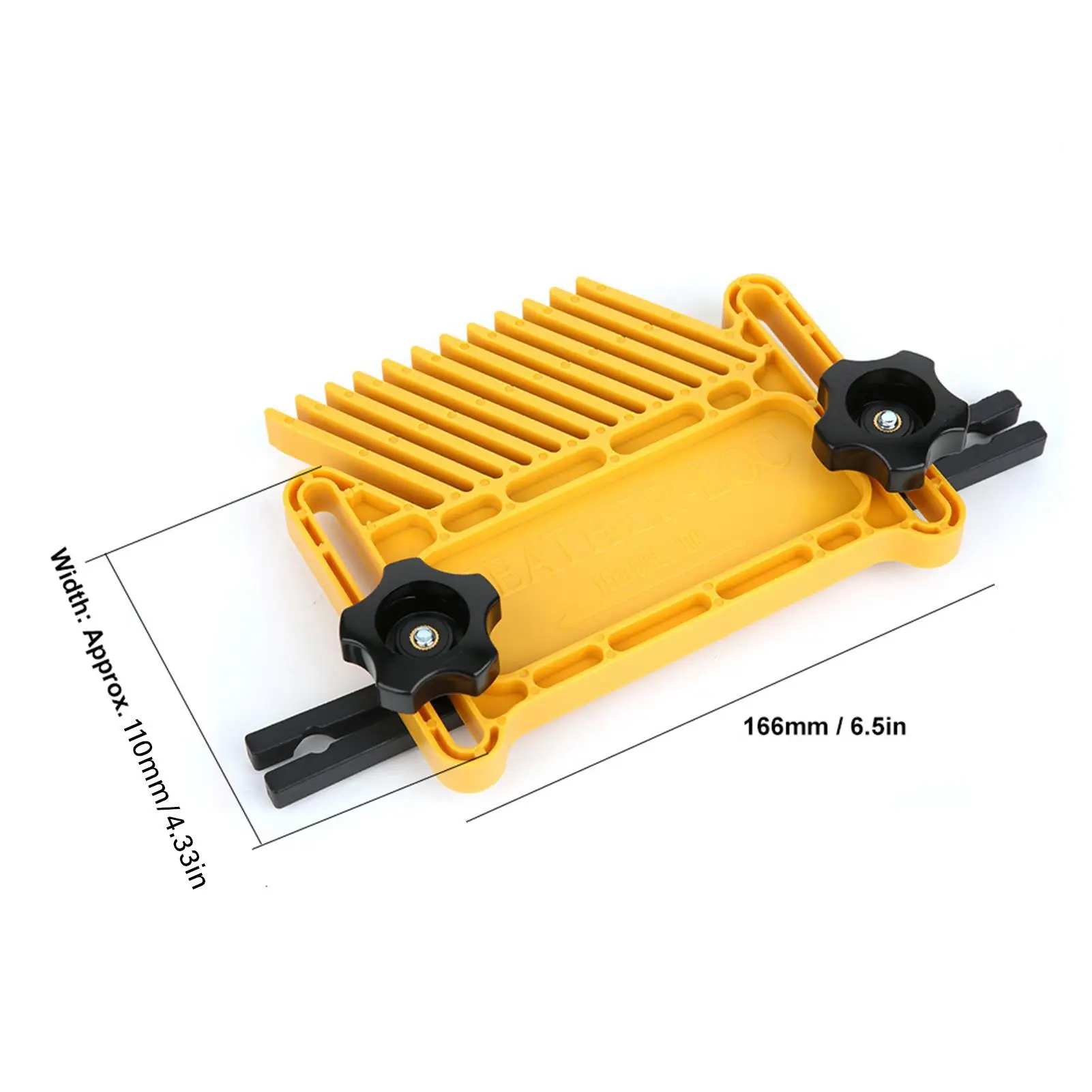 2Pcs Double Featherboard Set for Miter Gauge Slots-for woodworking Engraving Tools