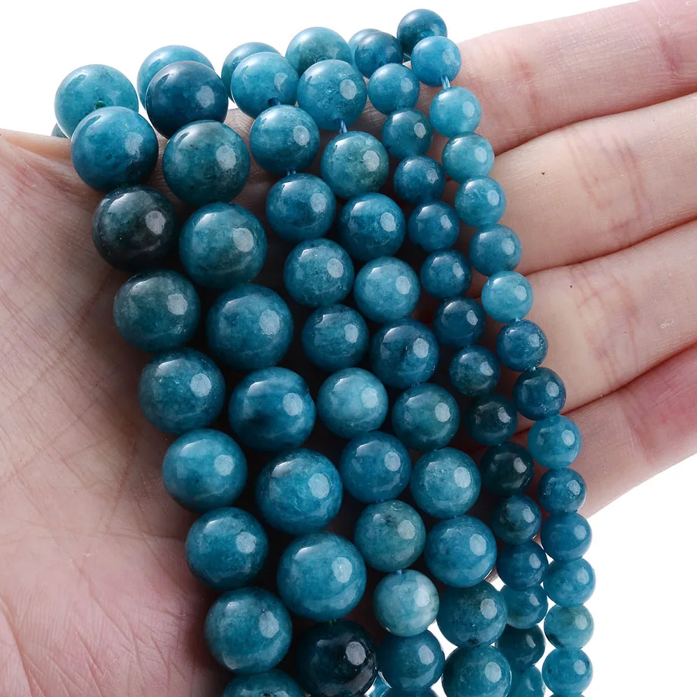 Vibrant Natural Gemstone Round Loose Beads for Handmade Jewelry Crafting