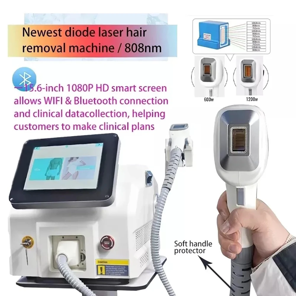 

Hot Selling Products Diode Laser 755 808 1064 / 808nm Diode Laser Hair Removal Machine 20 Million Shots Laser Epilator