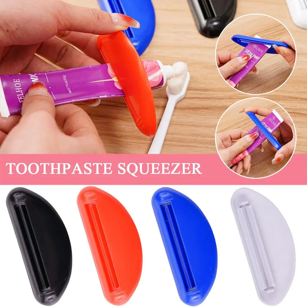 

Toothpaste Dispenser Holder Press Cleanse Squeezer Cosmetics 2023 Tube Tools Bathroom New Kitchen Squeezing M7o3