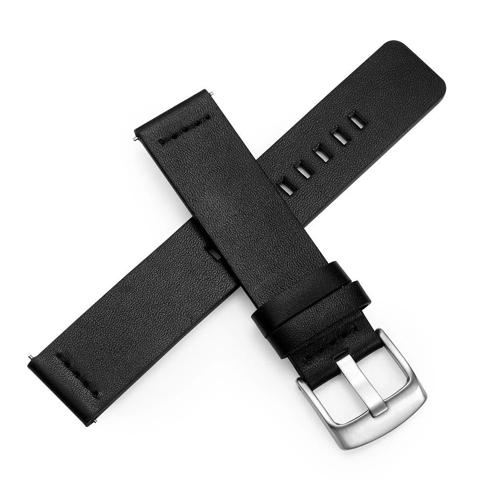 NORTH EDGE APACHE-46 Premium Leather Smartwatch Strap