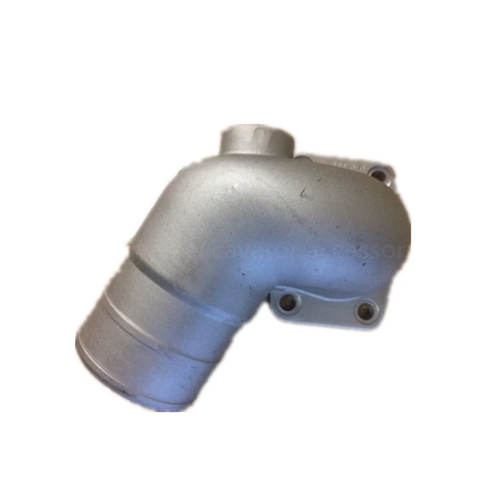 For 2037825 2052673 Hitachi ZX200-3 210-3 230 240-3 250-3 270-3 EFI Hydraulic Pump Rear Cover Oil Inlet Aluminum Pipe Elbow