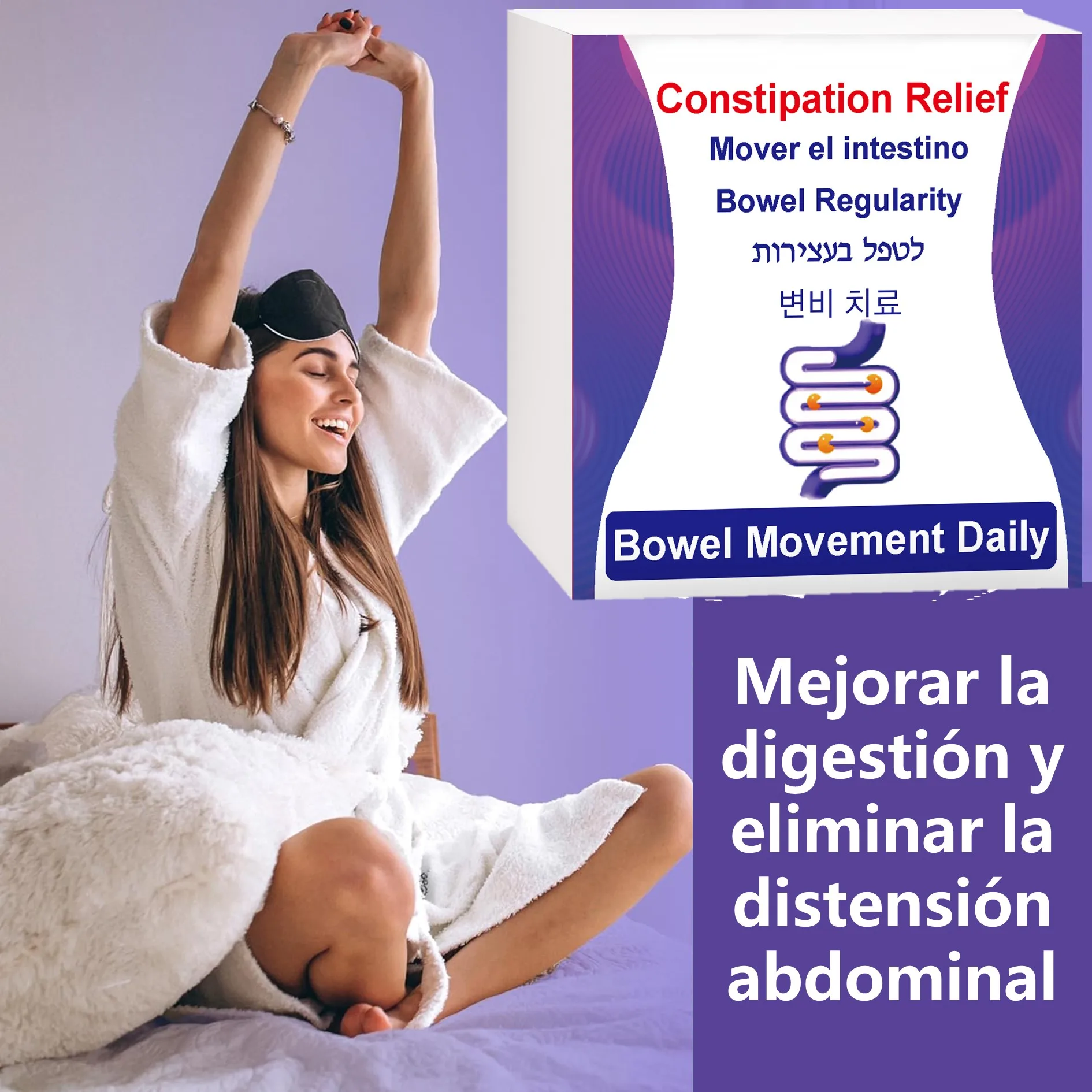 

Healhy care good items for Supporting Regular Bowel Movements Natural Constipation Relief, Gut Balance