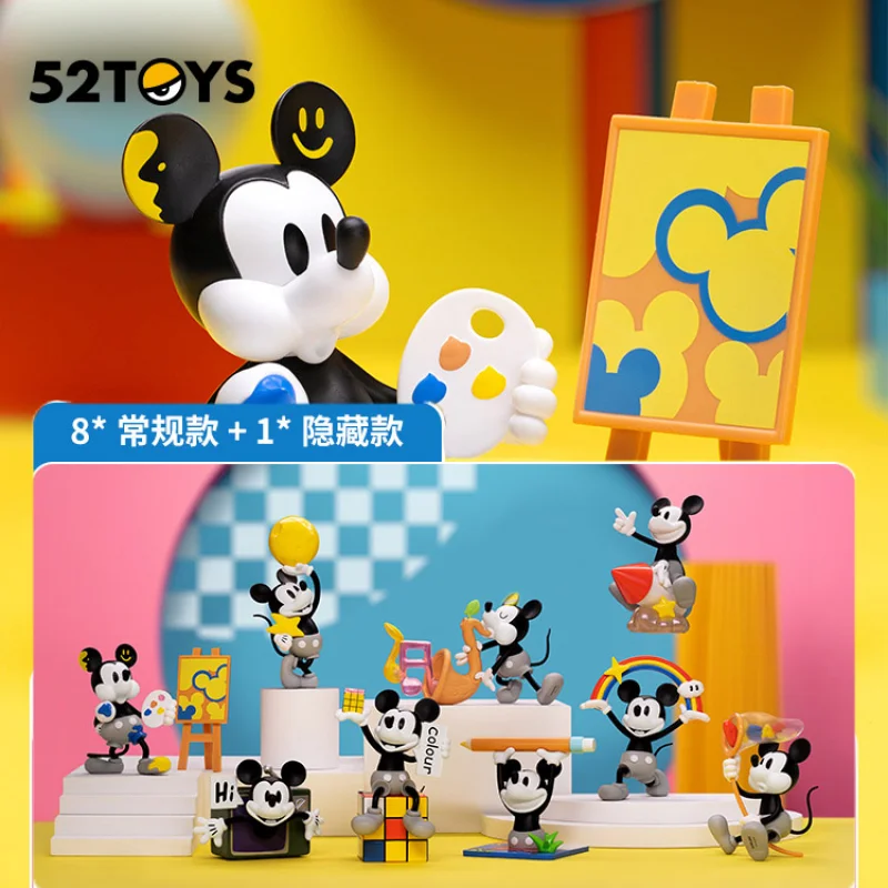 その他 52TOYS BLINDBOX Mickey Mouse Color 52TOYS MICKEY MOUSE COLOR HUNTING Series Blind Box Surprise