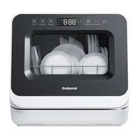 Portable Countertop Dishwasher 7L Detachable Water Tank 6 Program Compact Mini Dishwasher No Installation 1