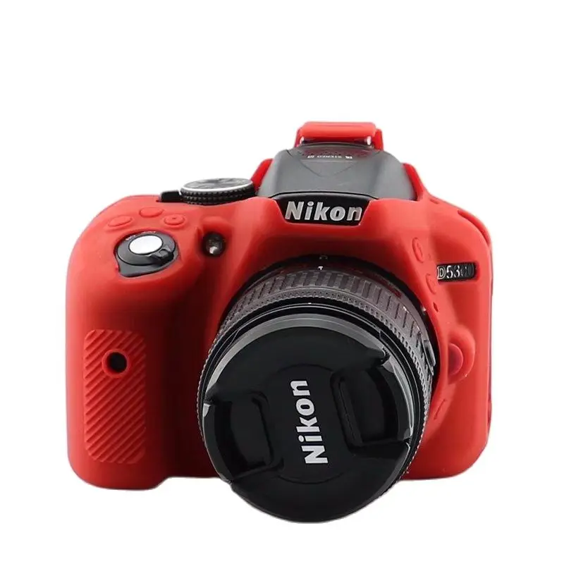Capa de câmera DSLR de silicone para